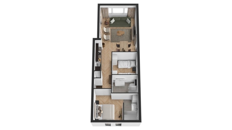 mediumsize floorplan